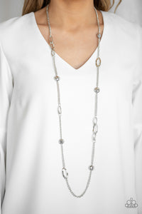 Duchess Dazzle - Silver Necklace