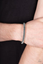 Load image into Gallery viewer, Turbocharged - Silver Cuff Bracelet