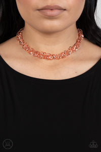 Cause a Commotion - Copper Choker Necklace