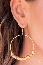 Load image into Gallery viewer, Retro Ringleader - Gold Earrings