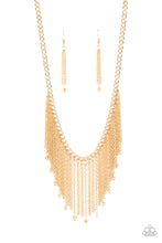 Load image into Gallery viewer, Cue The Fireworks - Gold Necklace