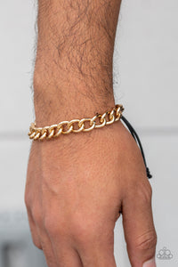 Sideline - Gold Sliding Knot Bracelet