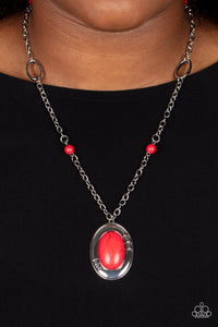 Mojave Meditation - Red Necklace