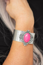 Load image into Gallery viewer, Yes I CANYON - Pink Cuff Bracelet