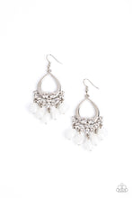 Load image into Gallery viewer, Famous Fashionista - White Earrings