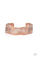 Load image into Gallery viewer, Savanna Oasis - Copper Cuff Bracelet