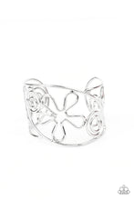 Load image into Gallery viewer, Groovy Sensations - Silver Cuff Bracelet