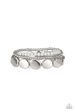 Load image into Gallery viewer, Beyond The Basics - Silver Stretchy Bracelets