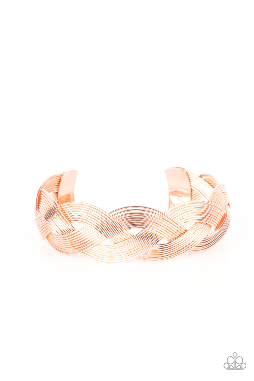 Woven Wonder - Copper Cuff Bracelet