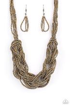 Load image into Gallery viewer, City Catwalk - Brass Necklace