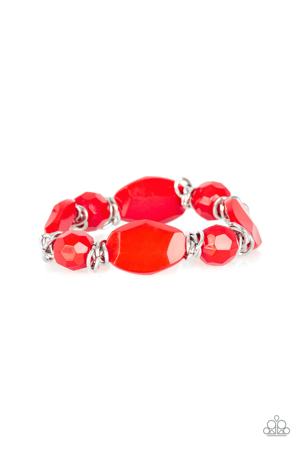 Savor The Flavor - Red Bracelet