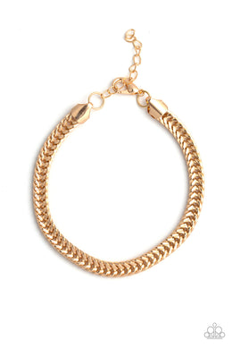 One-Two Knockout - Gold Bracelet