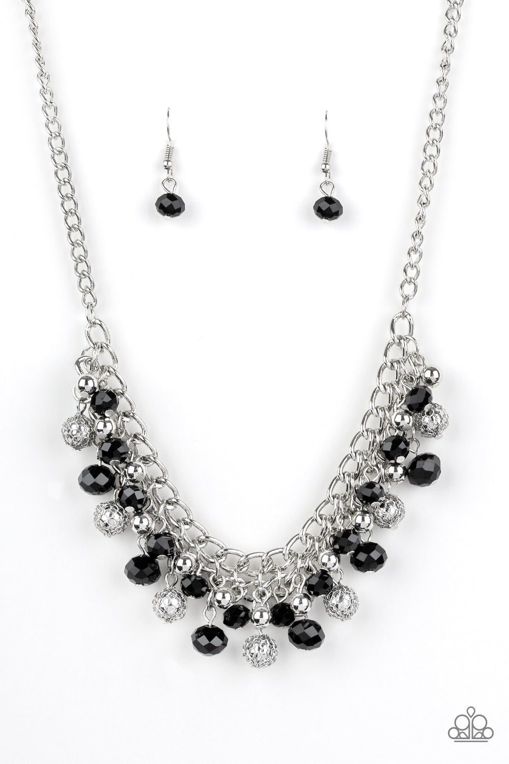 Party Spree - Black Necklace