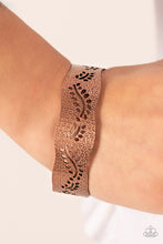 Load image into Gallery viewer, Savanna Oasis - Copper Cuff Bracelet