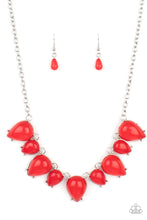 Load image into Gallery viewer, Pampered Poolside - Red Necklace