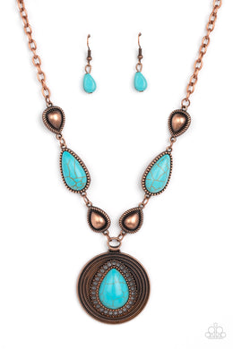 Saguaro Soul Trek - Copper Necklace