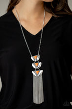 Load image into Gallery viewer, Gallery Expo - Orange Necklace