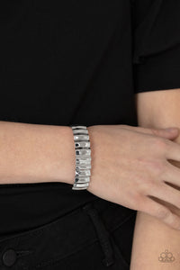 Across The HEIR-Waves - Silver Cuff Bracelet