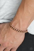 Load image into Gallery viewer, Blitz - Copper Sliding Knot Bracelet