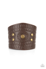 Load image into Gallery viewer, Orange County - Brass Adjustable Snap Closure Bracelet