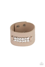 Load image into Gallery viewer, Runway Rebellion - Brown Snap Bracelet