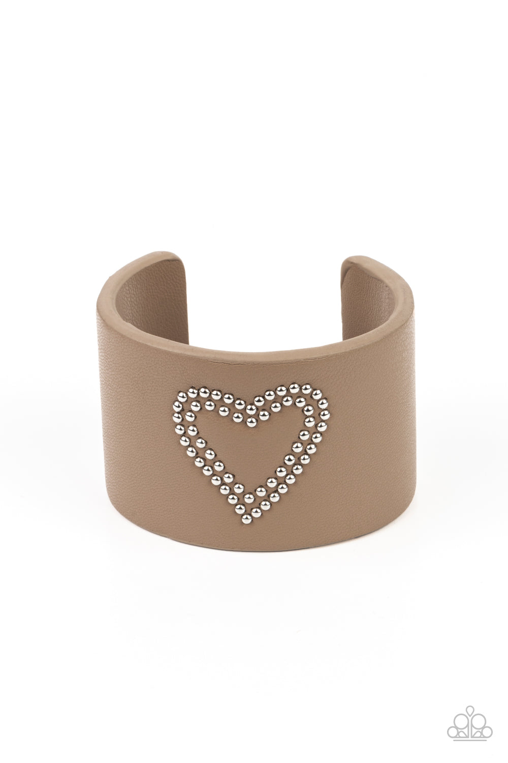 Rodeo Romance - Brown Cuff Bracelet