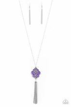 Load image into Gallery viewer, Malibu Mandala - Purple Necklace