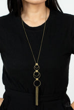 Load image into Gallery viewer, Join The Circle - Brass Necklace