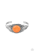 Load image into Gallery viewer, Whimsically Winslow - Orange Cuff Bracelet