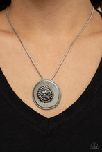 Load image into Gallery viewer, Make Me a MEDALLION-aire - Silver Necklace