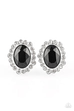 Load image into Gallery viewer, Hold Court - Black Post Earrings