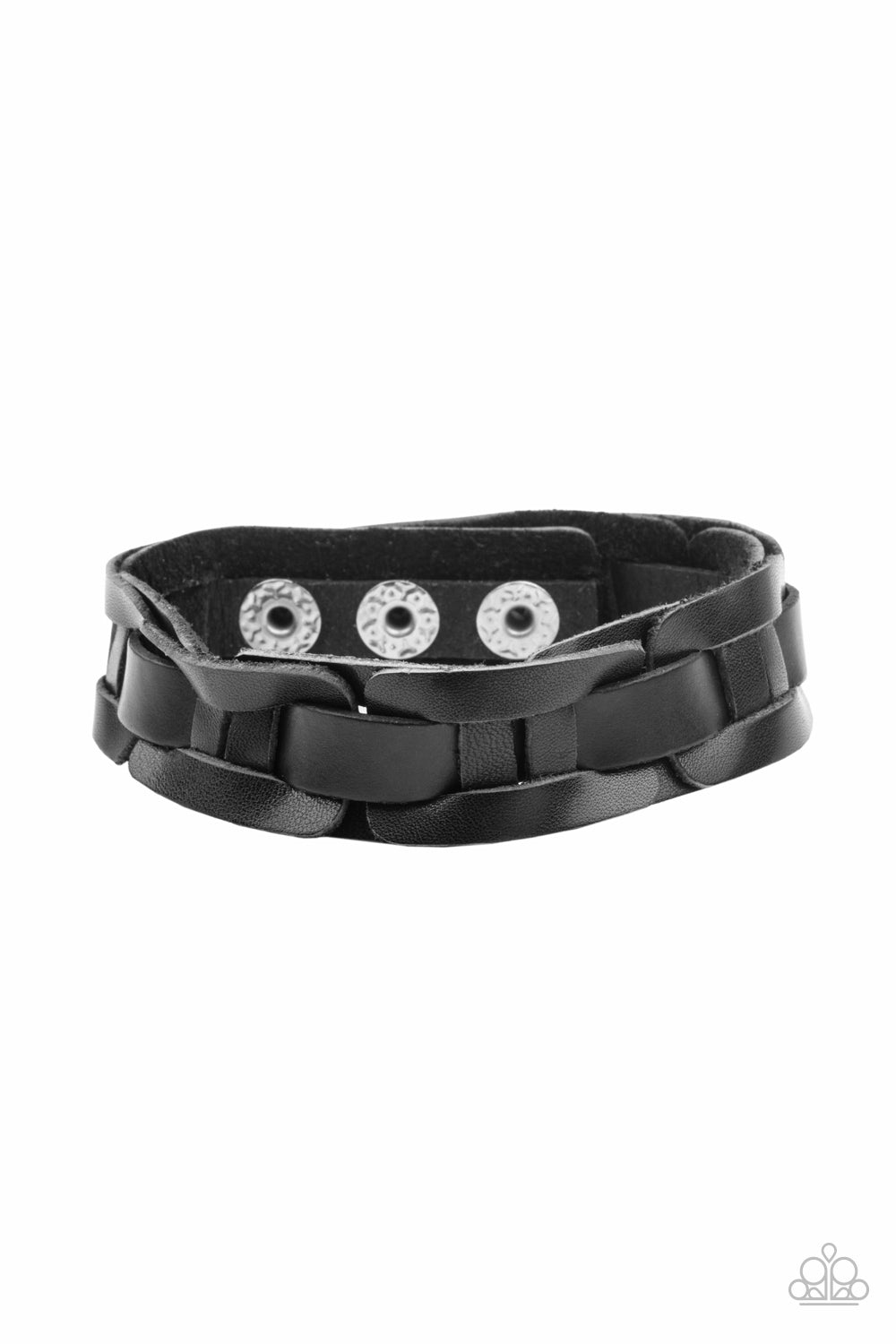 Garage Band Grunge - Black Bracelet