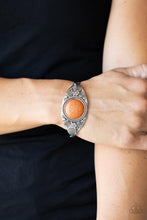 Load image into Gallery viewer, Whimsically Winslow - Orange Cuff Bracelet