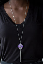 Load image into Gallery viewer, Malibu Mandala - Purple Necklace