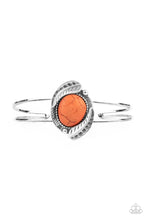 Load image into Gallery viewer, Living Off The BANDLANDS - Orange Cuff Bracelet