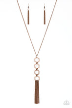 Load image into Gallery viewer, Ready, Set, GEO! - Copper Necklace