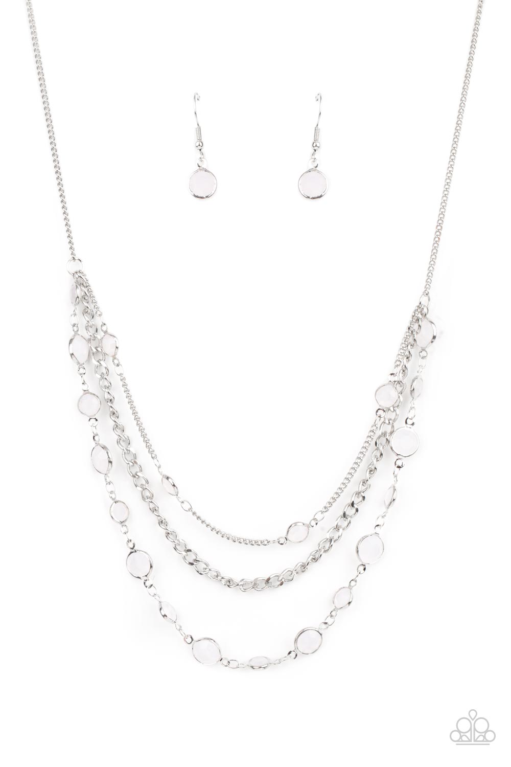 Goddess Getaway - White Necklace