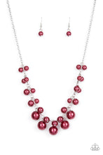 Load image into Gallery viewer, Tearoom Gossip - Red Necklace