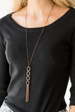 Load image into Gallery viewer, Ready, Set, GEO! - Copper Necklace