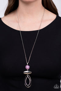 Modern Day Demure - Purple Necklace