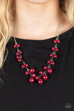 Load image into Gallery viewer, Tearoom Gossip - Red Necklace