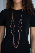 Load image into Gallery viewer, Ring In The Radiance - Copper Necklace