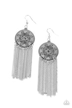 Load image into Gallery viewer, Fringe Control - Silver Earrings