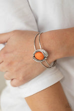 Load image into Gallery viewer, Living Off The BANDLANDS - Orange Cuff Bracelet