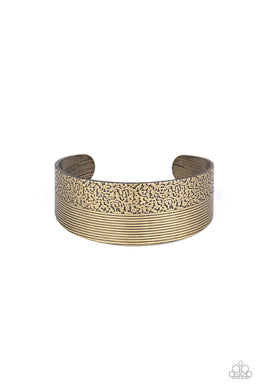 Mixed Vibes - Brass Cuff Bracelet