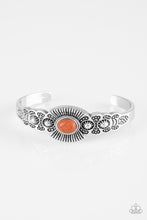 Load image into Gallery viewer, Wide Open Mesas - Orange Cuff Bracelet