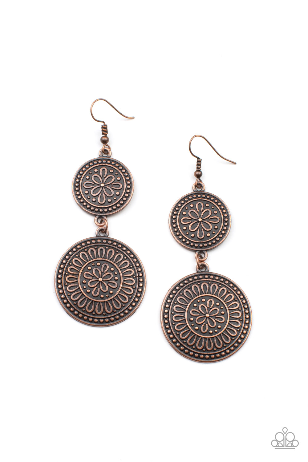 Road Trip Paradise - Copper Earrings