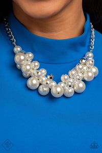 Romantically Reminiscent - White Necklace