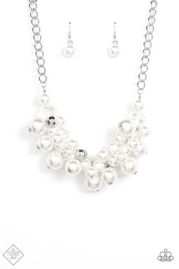 Romantically Reminiscent - White Necklace