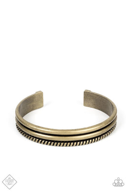 Southern Spurs - Brass Cuff Bracelet